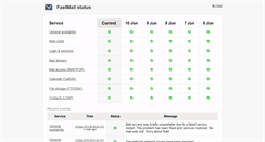 Desktop Screenshot of fastmailstatus.com